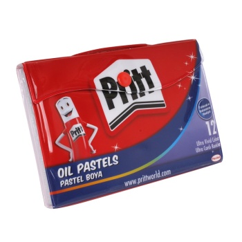 PRITT PASTEL BOYA 12 RENK ÇANTA