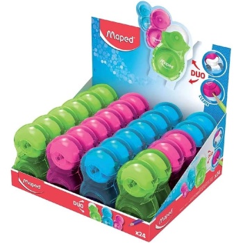 MAPED KALEMTRAŞ LOOPY TRANSLU TEKLİ SİLGİLİ 24LÜ