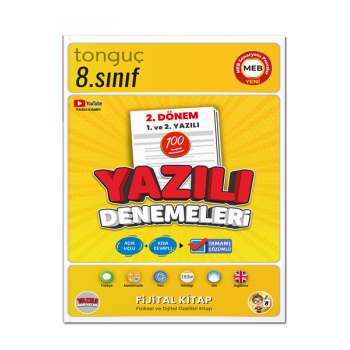 8. Sınıf Yazılı Denemeleri 2. Dönem 1 ve 2. Yazılı