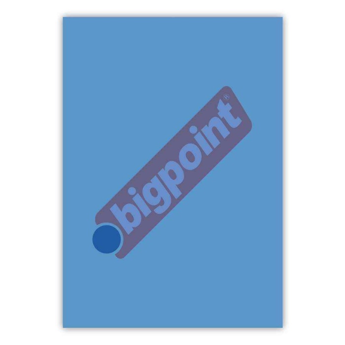 Bigpoint A4 Cilt Kapağı 150 Mikron Şeffaf Mavi 100lü Paket