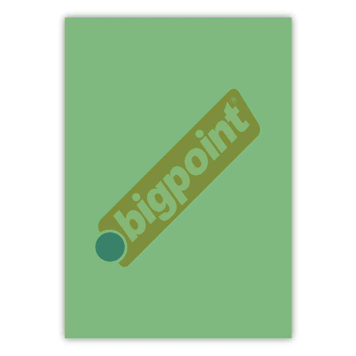 Bigpoint A4 Cilt Kapağı 150 Mikron Şeffaf Yeşil 100lü Paket