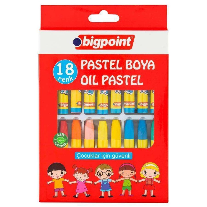 Bigpoint Pastel Boya 18 Renk