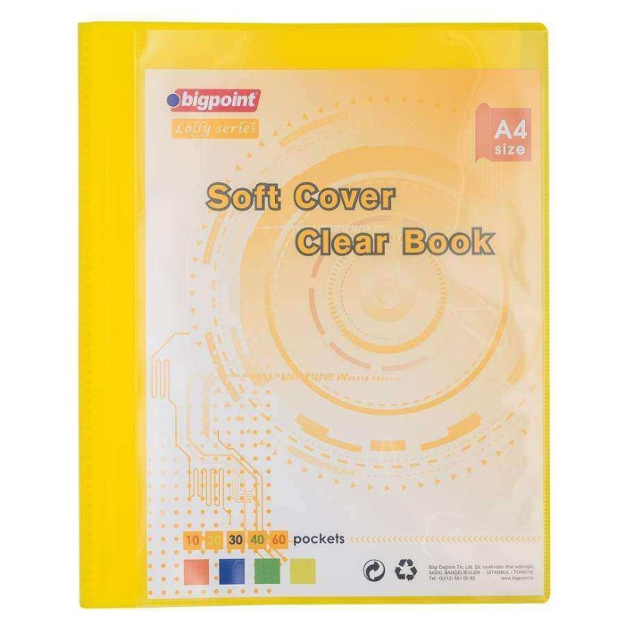 Bigpoint Lolly Serisi Soft Sunum Dosyası Cepli 20li Sarı