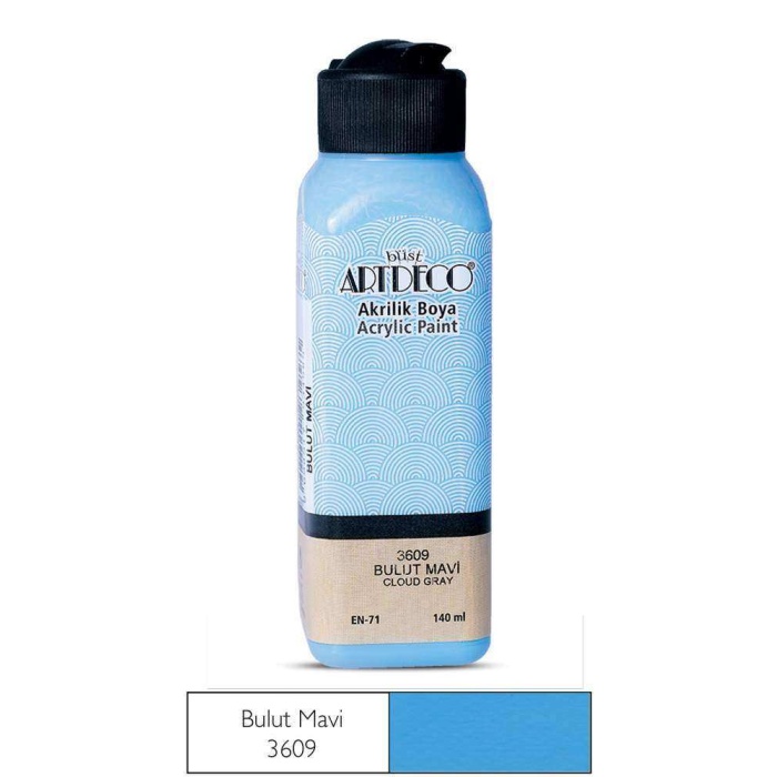 ARTDECO AKRİLİK 140ML BULUT MAVİ