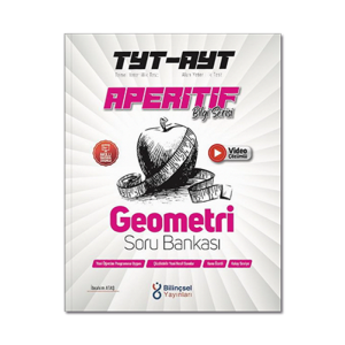 2022 TYT-AYT Geometri Aperitif Soru Bankası Bilinçsel Yayınları