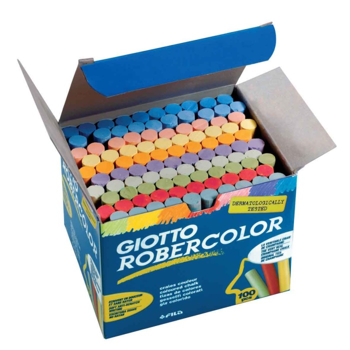 GIOTTO ROBERCOLOR TEBEŞİR RENKLİ 100LÜ