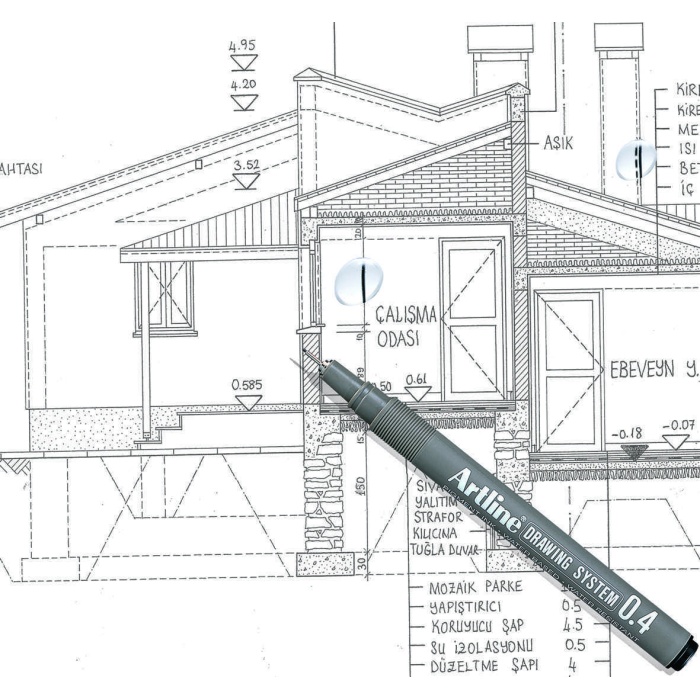 ARTLINE ÇİZİM KALEMİ 0.8 KIRMIZI