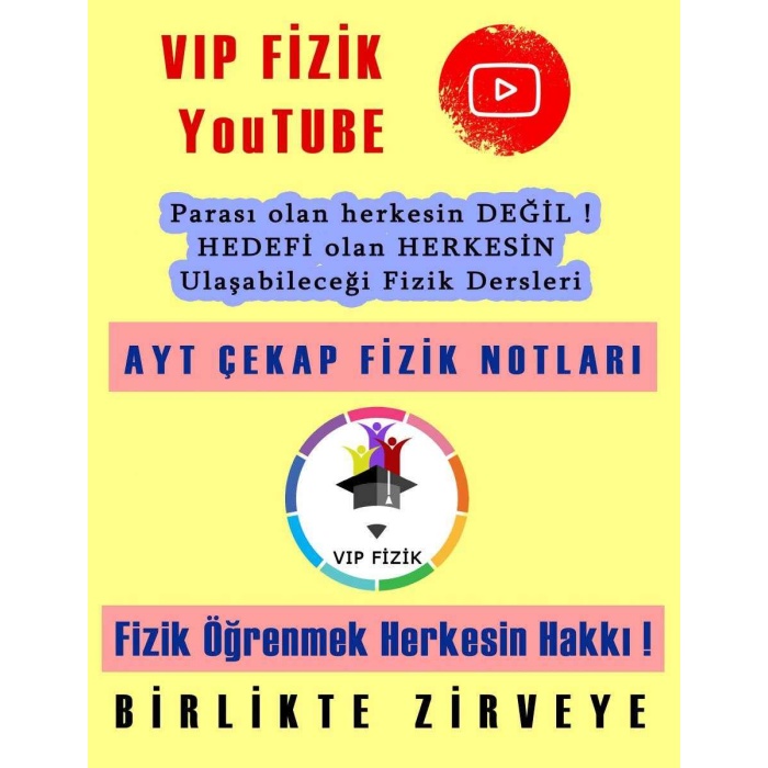 AYT VİP FİZİK ÇekAP Serisi