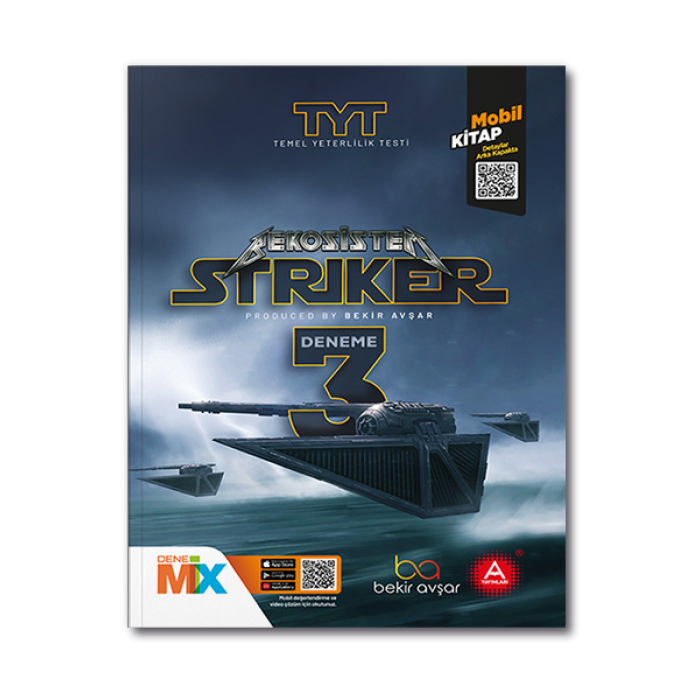 Striker TYT 3lü Deneme Tamamı Video Çözümlü A Yayınları