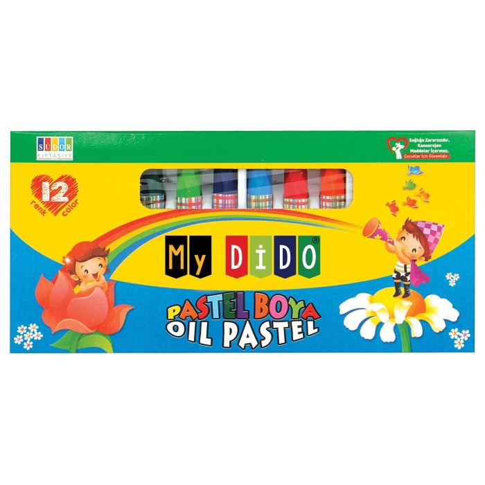 SÜDOR MYDİDO PASTEL BOYA 12 RENK