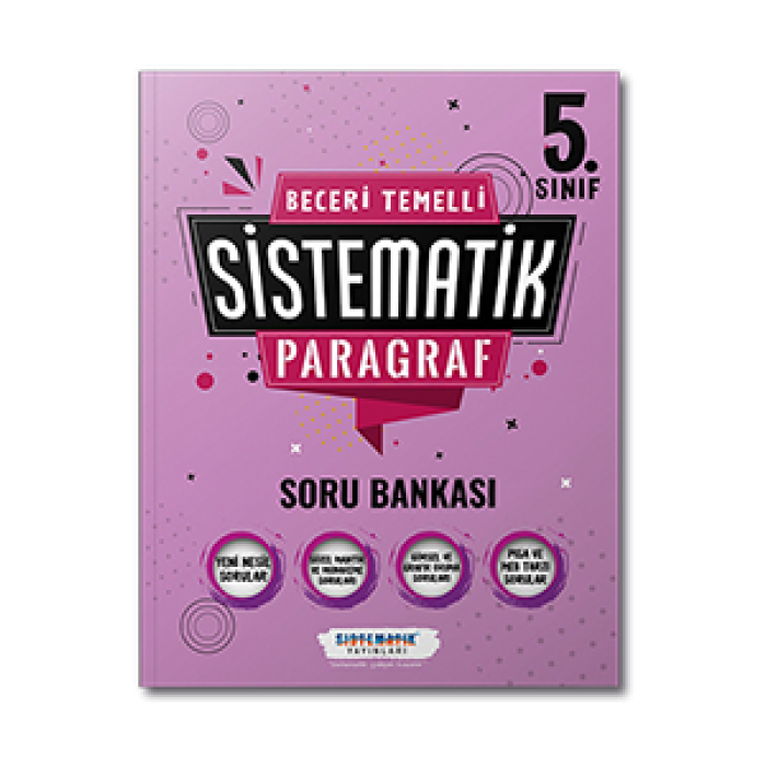 5.Sınıf Beceri Temelli Sistematik Paragraf Soru Bankası Sistematik Yayınları