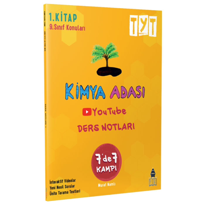 Kimya Adası TYT Kimya Youtube Ders Notları 1.Kitap