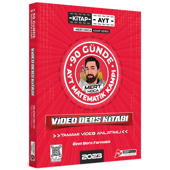 2023 90 Günde AYT Matematik Kampı Video Ders Kitabı Mert Hoca