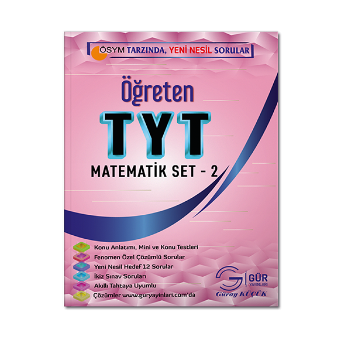 Öğreten TYT Matematik Set - 2 Gür Yayınları