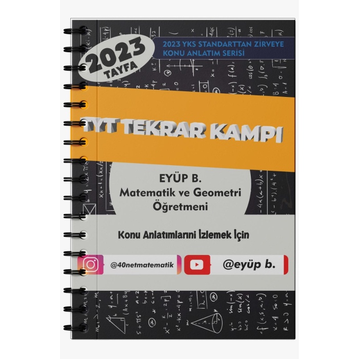 Eyüp B. 2023 Tyt Tekrar Testi  Video Ders Notları