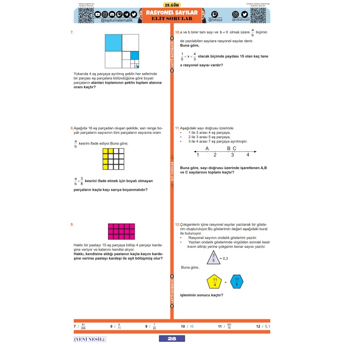 Renkli Laptü 80 Günde TYT Matematik Tüm Kitap