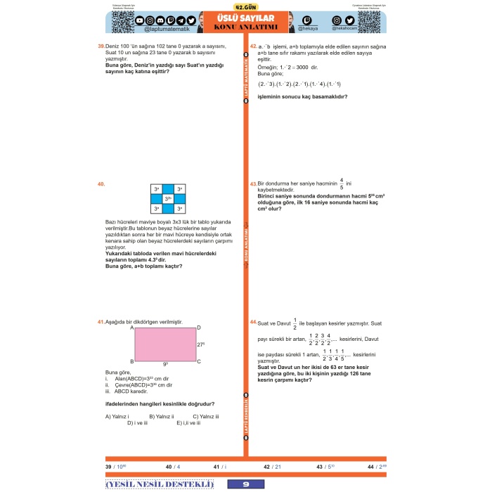 Renkli Laptü 80 Günde TYT Matematik Tüm Kitap