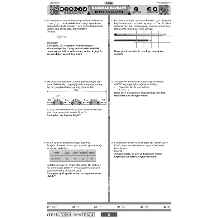 Siyah Beyaz Laptü 80 Günde TYT Matematik Tüm Kitap Spiralli