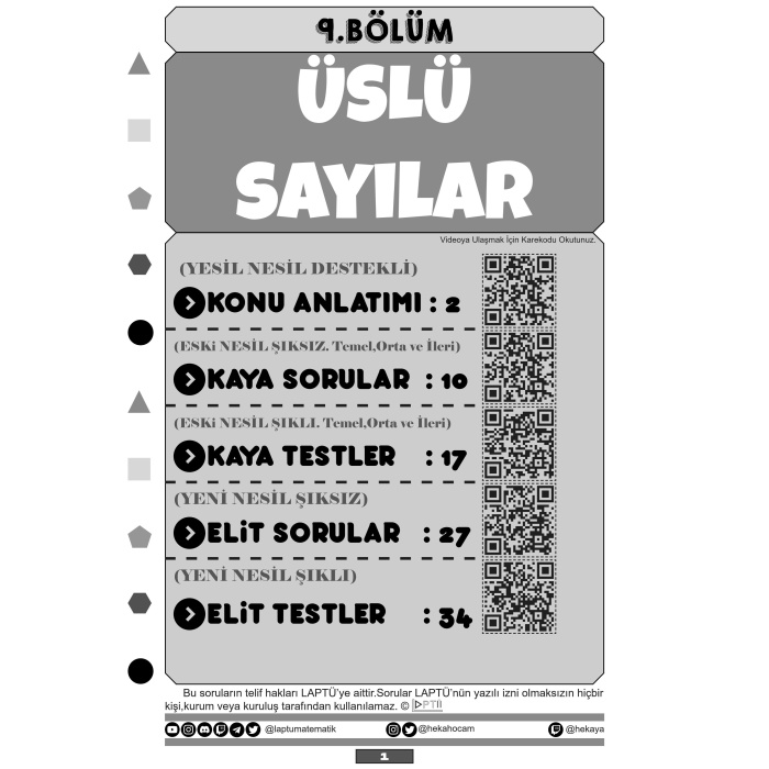 Siyah Beyaz Laptü 80 Günde TYT Matematik Tüm Kitap Spiralli