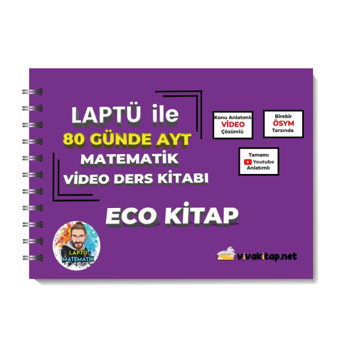 Laptü AYT Matematik Eko Boy Renkli Tüm Kitap