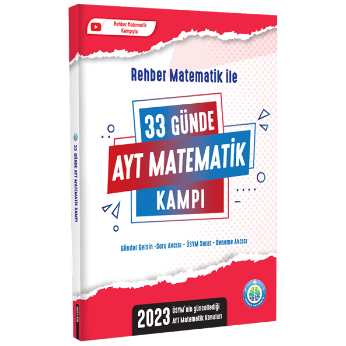 2023 AYT / 33 Günde AYT Matematik Kamp Kitabı