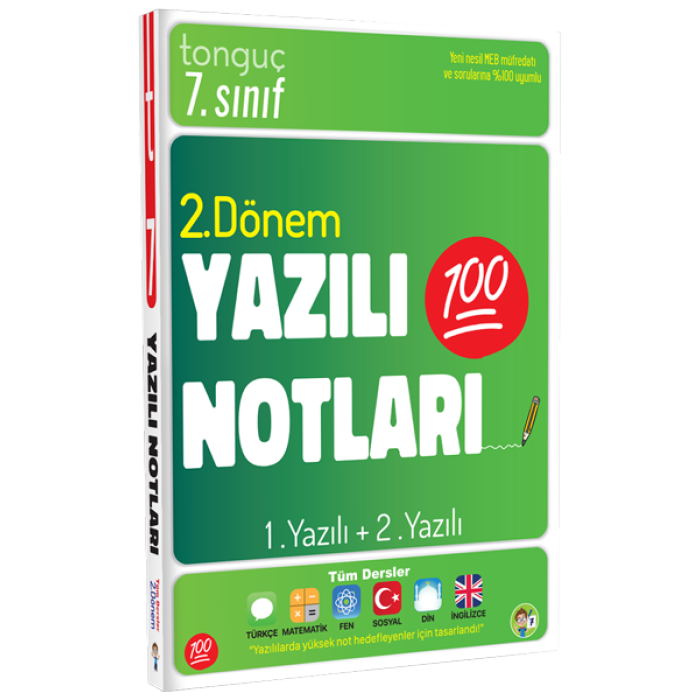 7. Sınıf Yazılı Notları 2. Dönem 1 ve 2. Yazılı