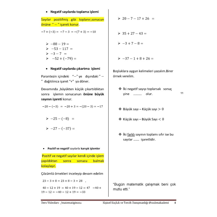 Matematiğin Özü Temel Matematik Defteri