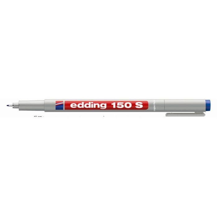 EDDING (E-150S) ASETAT KALEMİ MAVİ