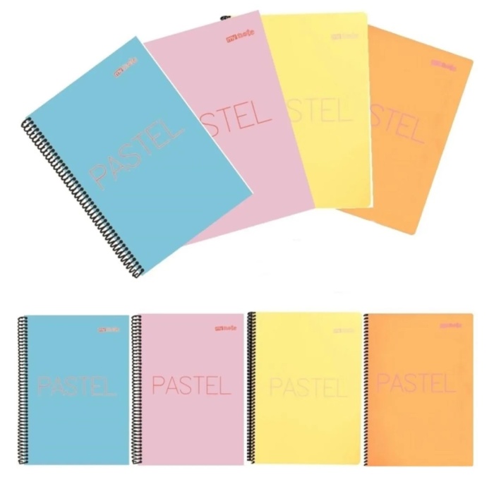 UMUR DEFTER A4 120YP M.NOTE PASTEL SPR. PP ÇİZG (MYN36120-Ç)