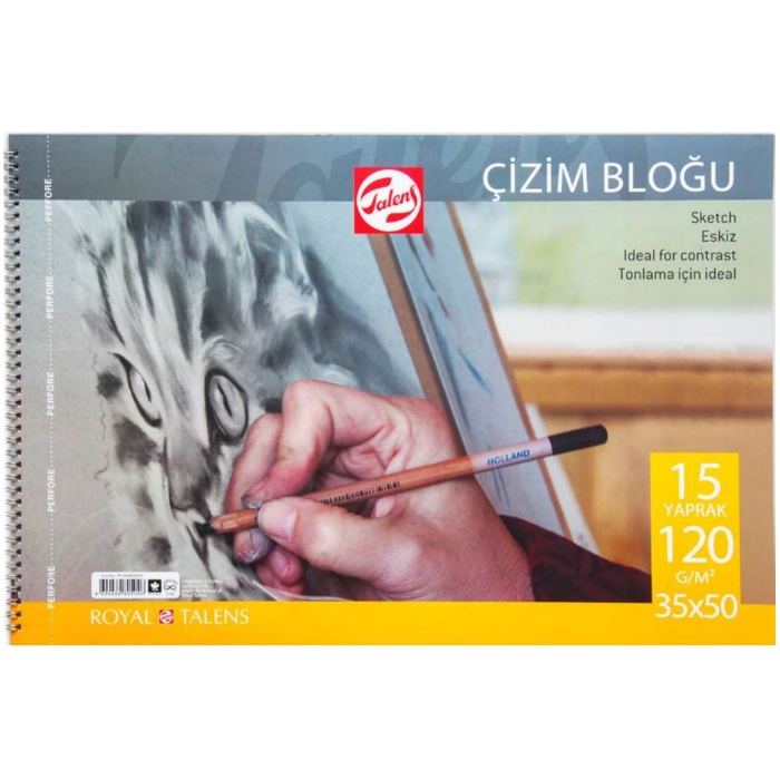 TALENS ÇİZİM BLOK 35x50 15YP 120GR SPR