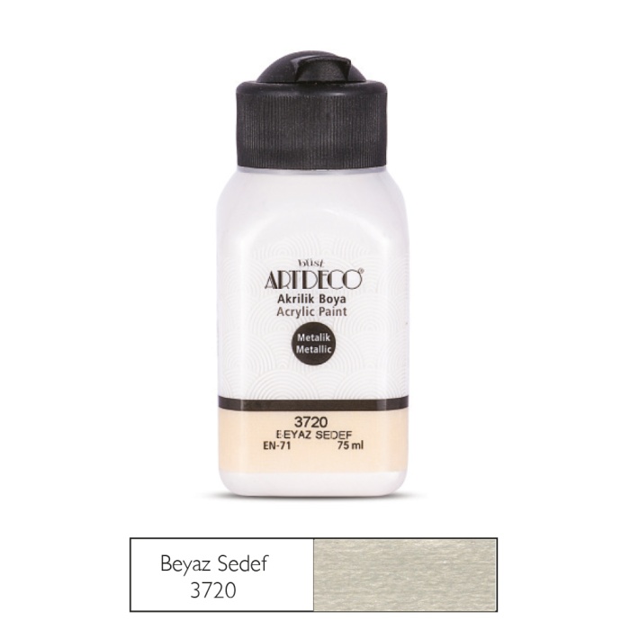 ARTDECO AKRİLİK METAL 75ML SEDEF