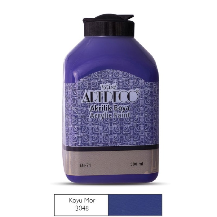 ARTDECO AKRİLİK 500ML KOYU MOR