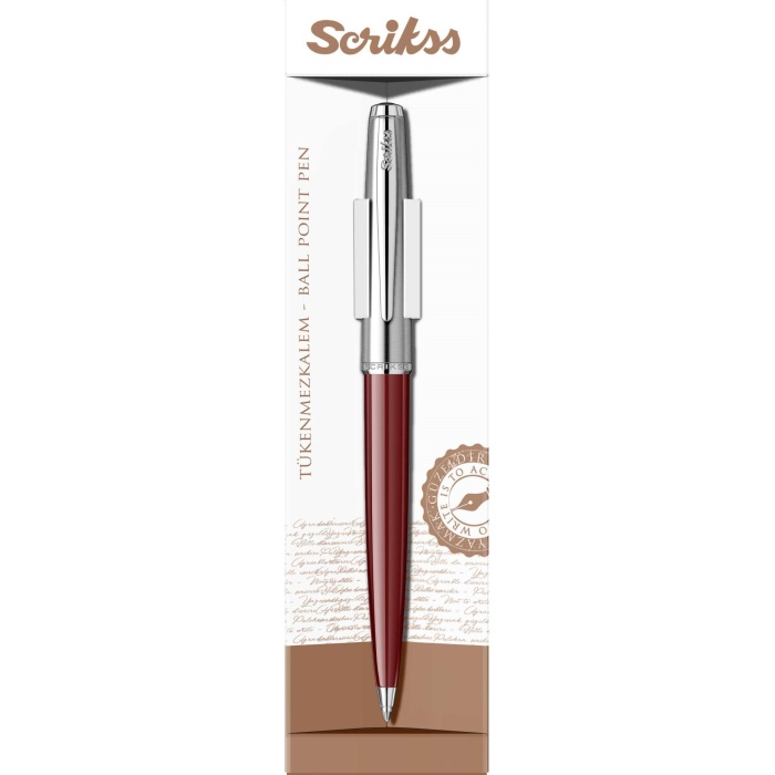 SCRIKSS 78 TÜKENMEZ BORDO