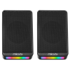 Md-178, 6W, 1+1, Masaüstü, Rgb Aydınlatma, Usb, Siyah Kasa, Speaker