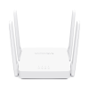 Mercusys Ac10, Ac1200, 3Port, 300-867Mbps, Dualband, Masaüstü, Megabit, Router