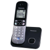 Panasonic Kx-Tg6811 Telsi̇z Telefon (Siyah) 18 Saat Konuşma, 170 Saat Be, 120 Kişilik Rehber