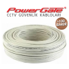 Powergate Evo 100Mt, 2+1 (2X0,22+0,33) %100Bakır, Cctv Güvenlik Kablosu