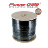 Powergate Out 500Mt, 2+1 (2X0,50+0,33) %100Bakır, Diş Ortam Cctv Güvenlik Kablosu