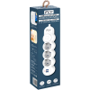 Fly 3393-01, 3 Soket, 2 Usb, Akım Korumalı Priz, 2.1A, Anahtarlı, 2Mt Kablo, (Beyaz)