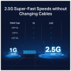 Tl-Sg105-M2, 5 Port, 2,5Gbps, Multi-Gigabit, Metal Kasa, Yönetilemez, Masaüstü Switch