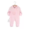 Kalpli Ayıcık Patikli Tulum  Pembe