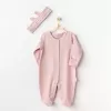 Puppy Gazelle Bebe Tulum Takım Pembe