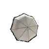 Tk-3665 Katlanır Otomatik Şemsiye 8 Telli Desenli Fırfırlı