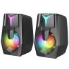 Snopy Sn-X22 Style, 6W, 1+1, Masaüstü, Usb, Rgb Aydınlatma, Siyah Kasa, Speaker