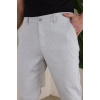 Erkek Casual Slim Fit Cord Desenli Kumaş Pantolon