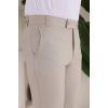 Erkek Slim Fit Likralı Bilek Boy Kumaş Pantolon