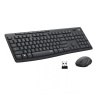 Mk295 Q Tr Siyah Kablosuz Klavye Mouse Set