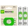 Recyko 650 Mah R03 Aaa Şarjlı 2Li İnce Kalem Pil