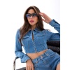 7146 Kot Ceket-Mavi̇