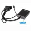 Xcc7804 Ses Girişli Vga To Hdmi Dönüştürücü (45 Cm Aux Kablo 15 Cm Vga Kablo)